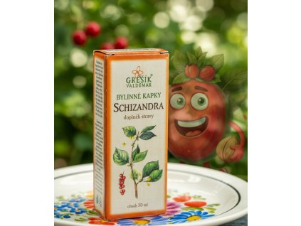 Schizandra kapky 50 ml GREŠÍK Z 40 líh, Bylinné kapky