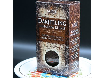 Darjeeling Himalaya Blend č.č. 70 g krab. GREŠÍK Čaje 4 světadílů a ebyliny,cz