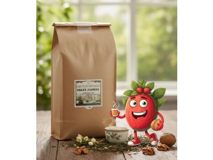 Green Jasmine z.č. 1 kg GREŠÍK Čaje 4 světadílů