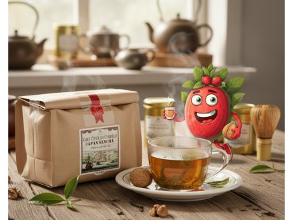 Japan Sencha z.č. 0,5 kg GREŠÍK Čaje 4 světadílů