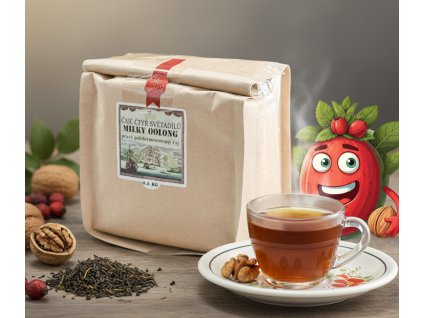 Milky Oolong poloz.č. 0,5 kg GREŠÍK Čaje 4 světadílů
