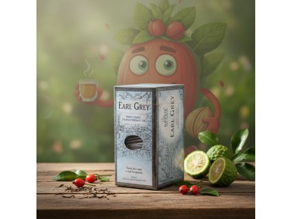 Earl Grey 20 n.s. přebal GREŠÍK Černý čaj