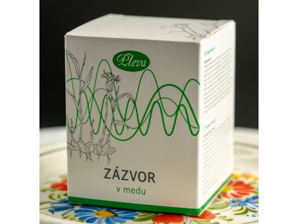 Zázvor lék. v medu 250 g Pleva