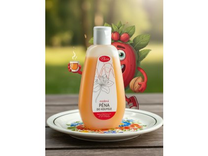 Pěna do koupele medová 200 g Pleva