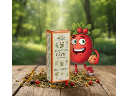 Cévní kapky 50 ml GREŠÍK Z 40 líh, Devatero bylin kapky