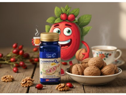 Coenzym Q10 forte s vitaminem E (60 tob.).