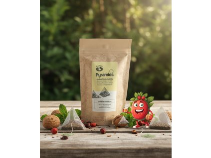 Rooibos Chladivé jahůdky Pyramids (BONThé) Oxalis