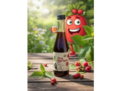 Tea Syrups Matcha s příchutí Malina 200 ml Oxalis