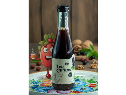 Tea Syrups Pu Erh černý rybíz 200 ml Oxalis