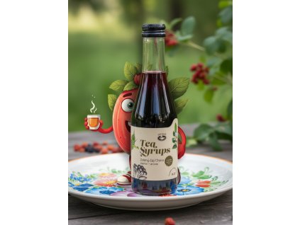 Tea Syrups Zelený čaj China Jasmín arónie 200 ml Oxalis