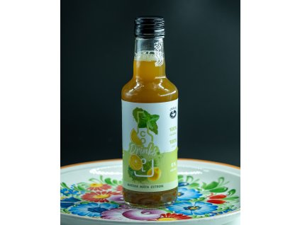 Matcha Máta - citron - Cold Brew Green Tea 200 ml - Oxalis