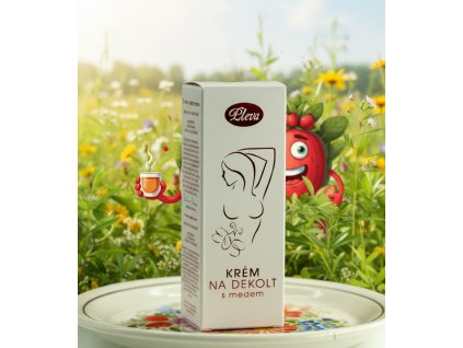 Krém na dekolt s medem 50 g Pleva