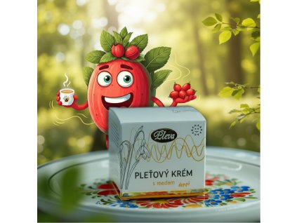 Pleť. krém s medem denní 50 g Pleva