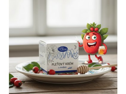 Pleť. krém s medem noční 50 g Pleva