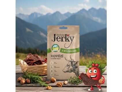 Hovězí bylinky Jihočeské Jerky2