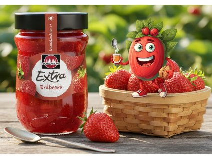 Schwartau Extra Jahodový džem 340g
