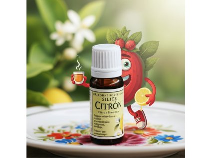 Citrón přírodní 10 ml GREŠÍK Rostlinné silice