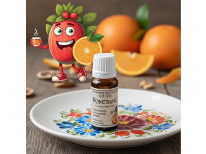 Pomeranč přírodní 10 ml GREŠÍK Rostlinné silice