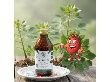 Maca Lepidium meyenii kapsle BIO 190 ks