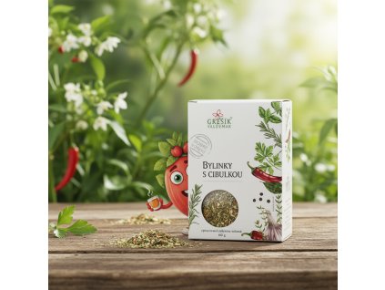 Bylinky s cibulkou 60 g GREŠÍK Dobré koření