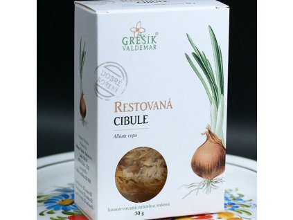 Cibule restovaná 30 g GREŠÍK Dobré koření a ebyliny.cz