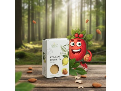 Citrónová kůra mletá 30 g GREŠÍK Dobré koření