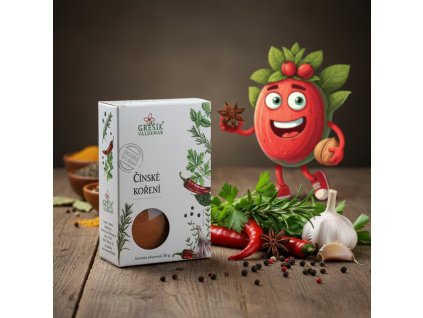 Čínské koření 50 g GREŠÍK Dobré koření