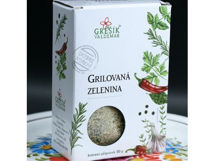 Grilovaná zelenina 50 g GREŠÍK Dobré koření a ebyliny.cz