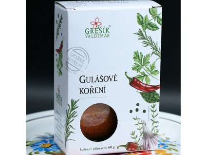 Gulášové koření 60 g GREŠÍK Dobré koření a ebyliny.cz