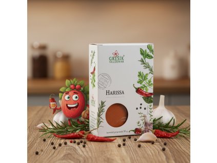 Harissa 50 g GREŠÍK Dobré koření