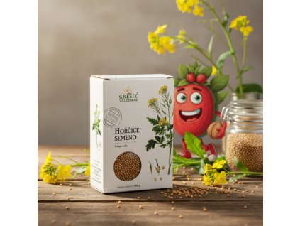 Hořčice semeno 100 g GREŠÍK Dobré koření