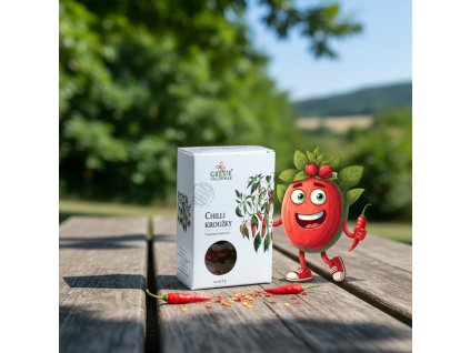 Chilli kroužky 7 g GREŠÍK Dobré koření