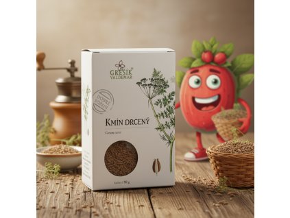 Kmín drcený 50 g GREŠÍK Dobré koření