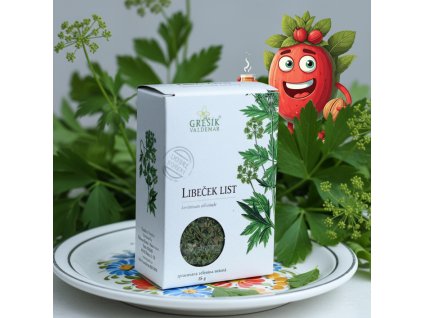 Libeček list 15 g GREŠÍK Dobré koření