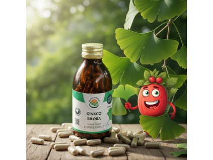 Ginkgo biloba jinan kapsle 120 ks