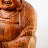ŠŤASTNÝ BUDDHA DŘEVĚNÁ SOŠKA 2 (XL) 17cm 704g
