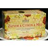 Zázvor & Citrón & Med 20 n.s. přebal GREŠÍK ebyliny.cz