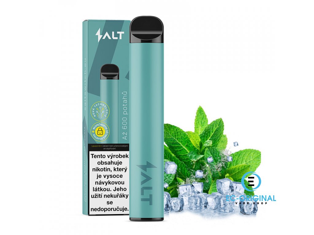 Cool Mint (Ledový mentol) - Salt SWITCH Disposable Pod Kit - jednorázová e- cigareta - EC-ORIGINAL