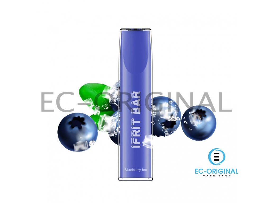 IFRIT BAR - Blueberry Ice - jednorázová e-cigareta - EC-ORIGINAL