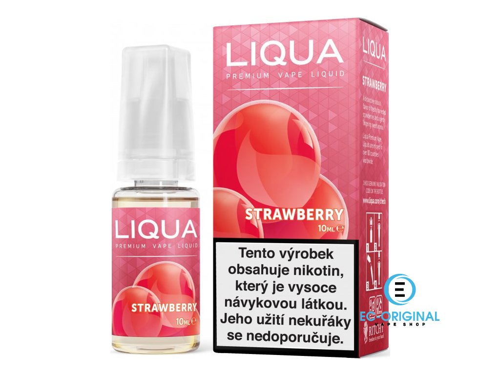 liquid liqua cz elements strawberry 10ml12mg jahoda.png