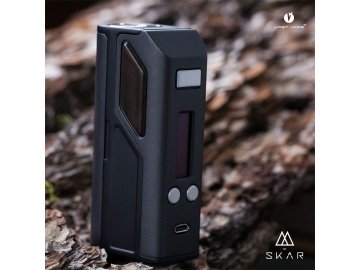 LOST VAPE SKAR DNA75 TC MOD - černá/dřevo