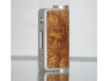 KANGER K1 STABILIZOVANÉ DŘEVO DNA 75 BOX MOD - hnědá světlá/dřevo