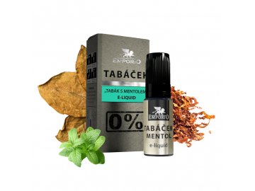 E liquid Emporio 10ml Tabacek s mentolem