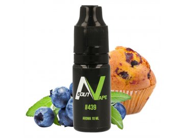 #439 (Borůvkový muffin) - Příchuť About Vape (Bozz)