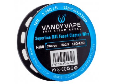 vandyvape superfinemtl fusedclaptonwire ni8032