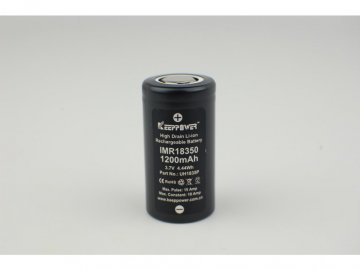 18863 baterie keeppower imr 18350 1200mah 10a