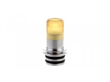 Stainless Steel + PEI Hybrid 510 Drip Tip 1