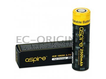Baterie Aspire ICR 18650 2500mAh Li-ion - 20-40A