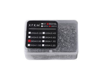 coil ss316 0,8ohm 200pcs
