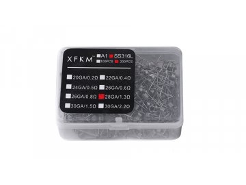 coil ss316 1,3ohm 200pcs